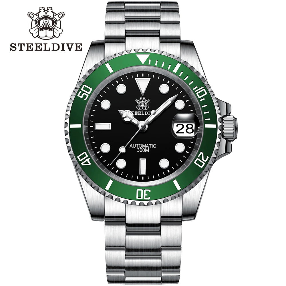 V2 Steeldive 1953 Sub Mechanical Watch Men