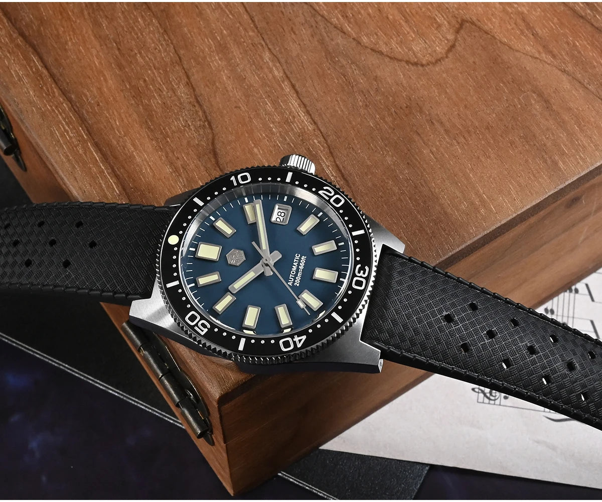 San Martin 39mm 62mas Dive Watch SN007GB