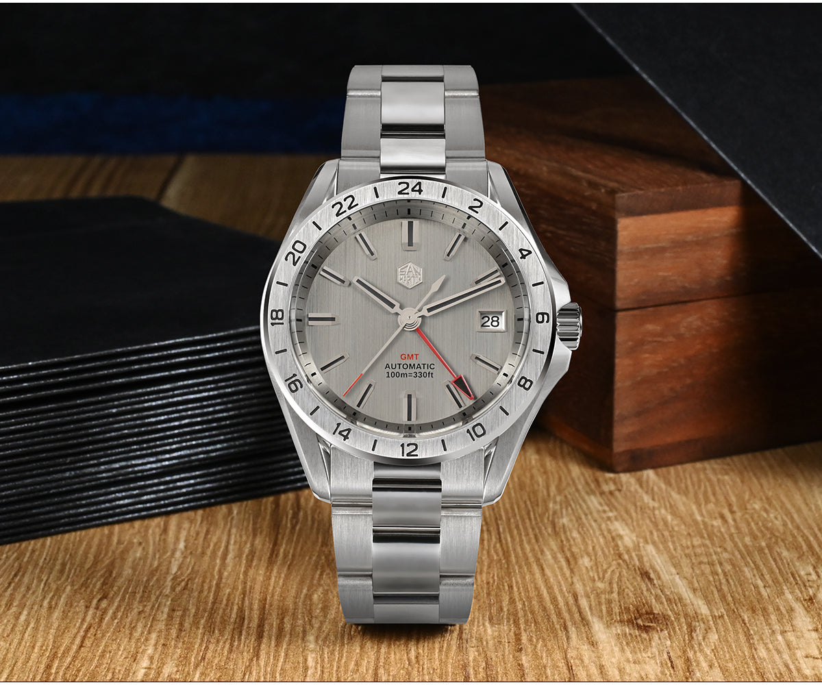 San Martin NH34 39mm GMT Watch SN0129