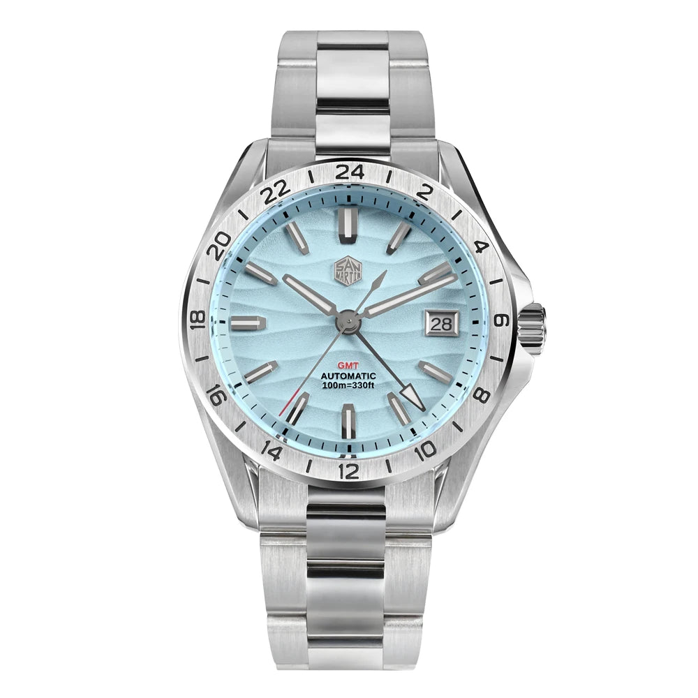 San Martin NH34 39mm GMT Watch SN0129