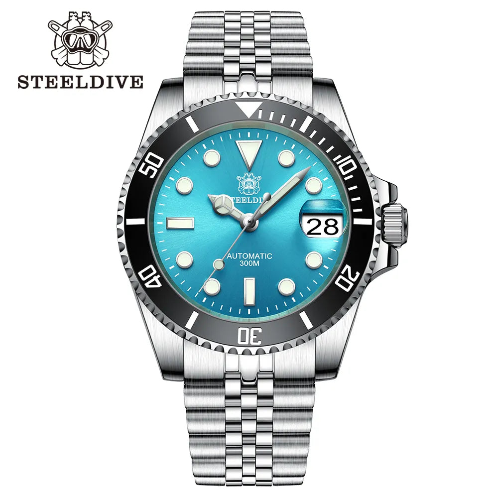 V2 Steeldive 1953 Sub Mechanical Watch Men