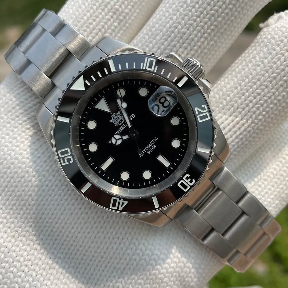 V2 Steeldive 1953 Sub Mechanical Watch Men