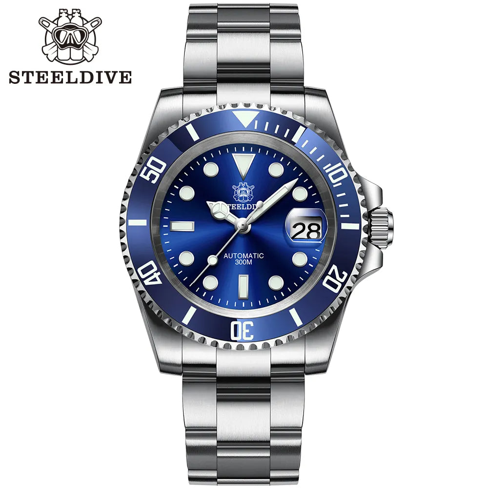 V2 Steeldive 1953 Sub Mechanical Watch Men