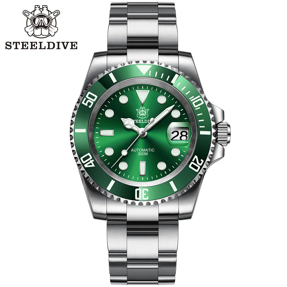 V2 Steeldive 1953 Sub Mechanical Watch Men