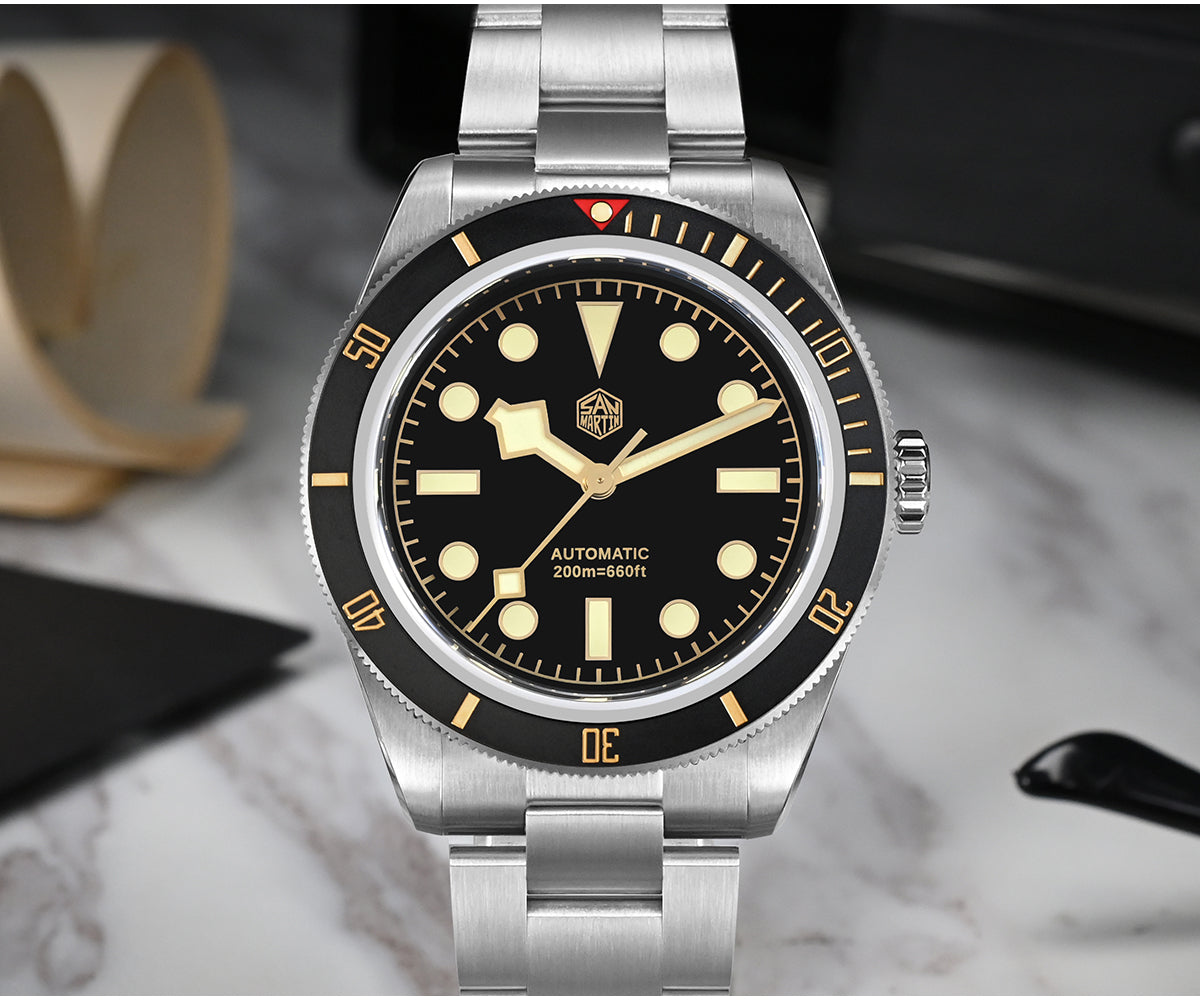 Watchdives x San Martin 6200 BB58 Retro Watch SN004 V2