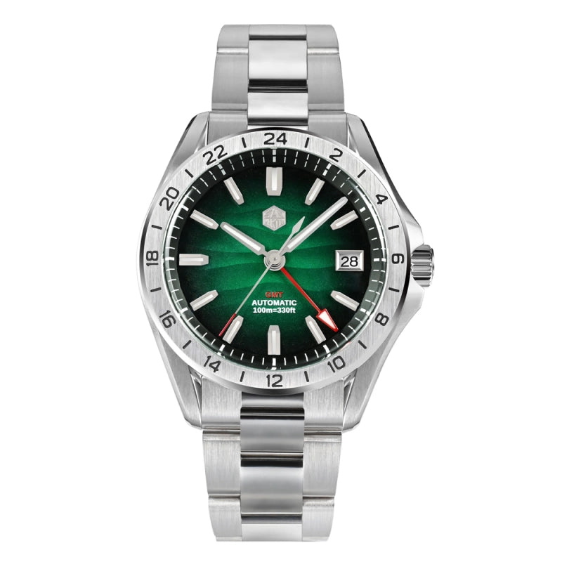 San Martin NH34 39mm GMT Watch SN0129
