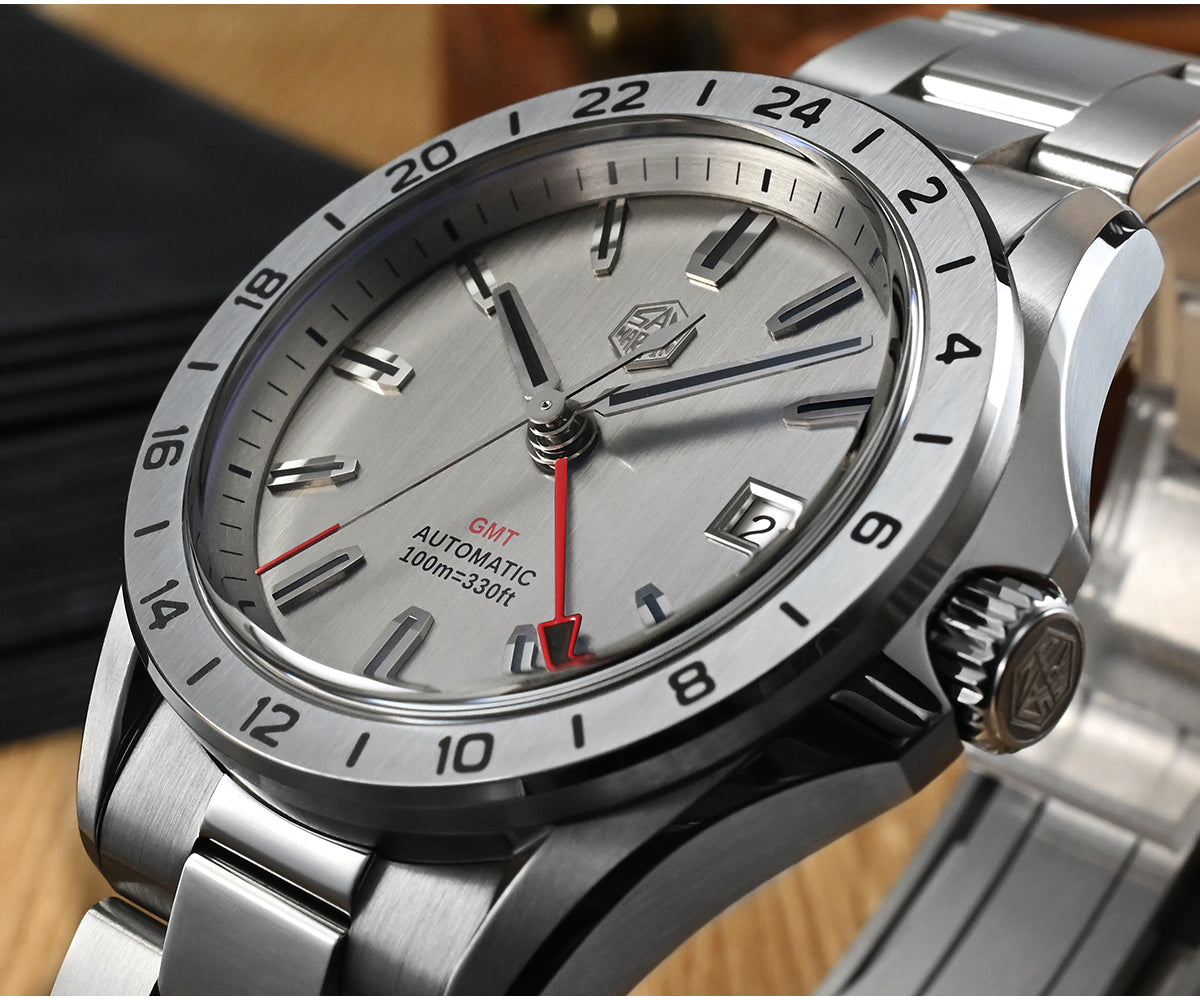 San Martin NH34 39mm GMT Watch SN0129