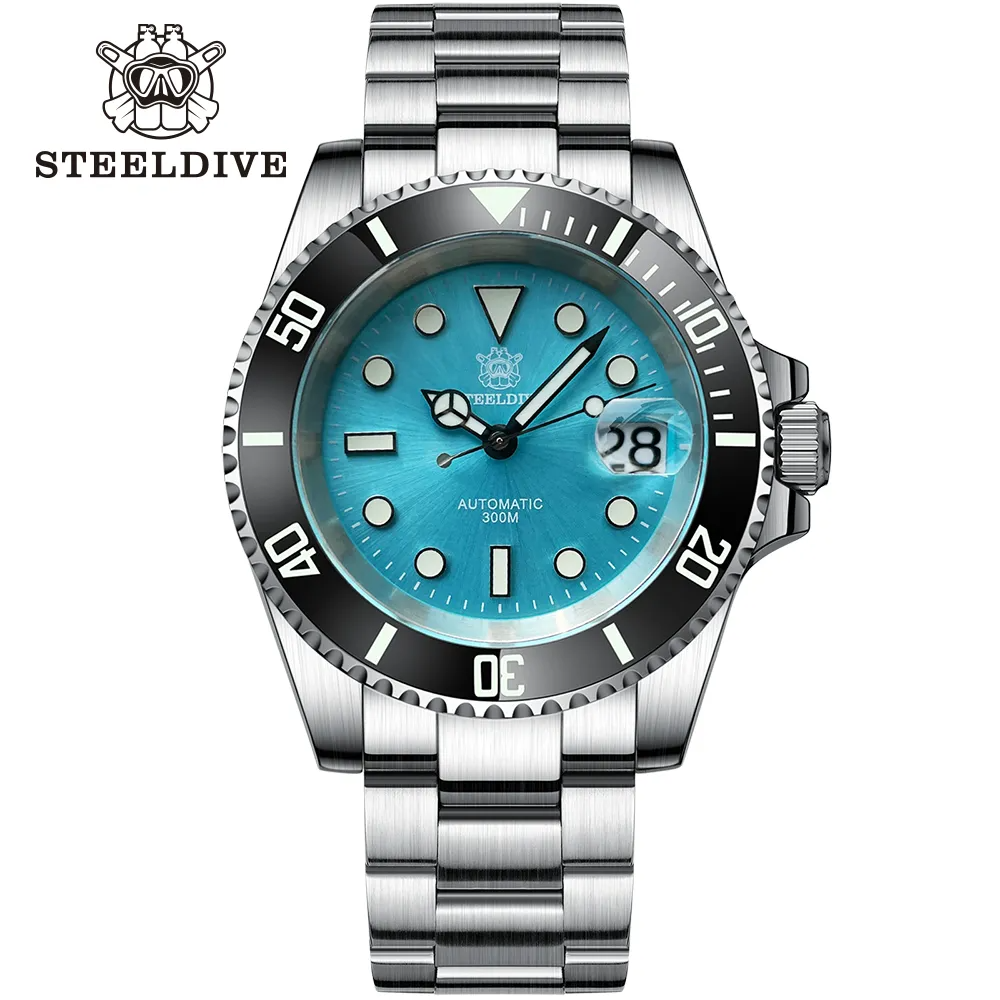 V2 Steeldive 1953 Sub Mechanical Watch Men