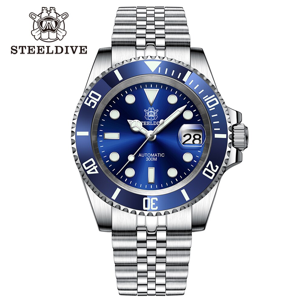 V2 Steeldive 1953 Sub Mechanical Watch Men